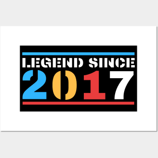 Legend Since 2017 Posters and Art